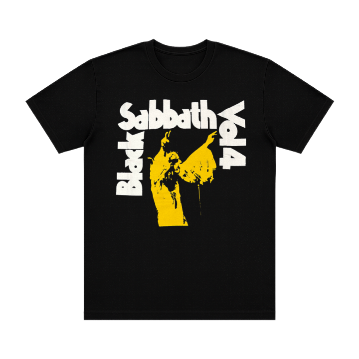 Vol 4 Black Sabbath Black Tshirt