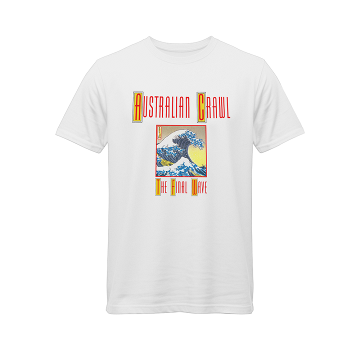 Final Wave White Tshirt