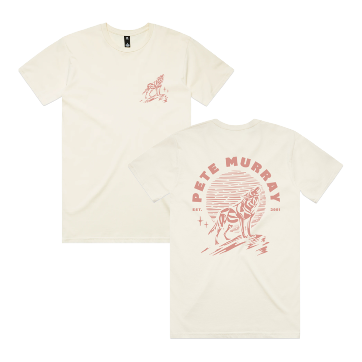 Wolf Ecru Tshirt
