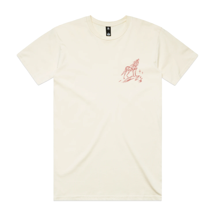 Wolf Ecru Tshirt