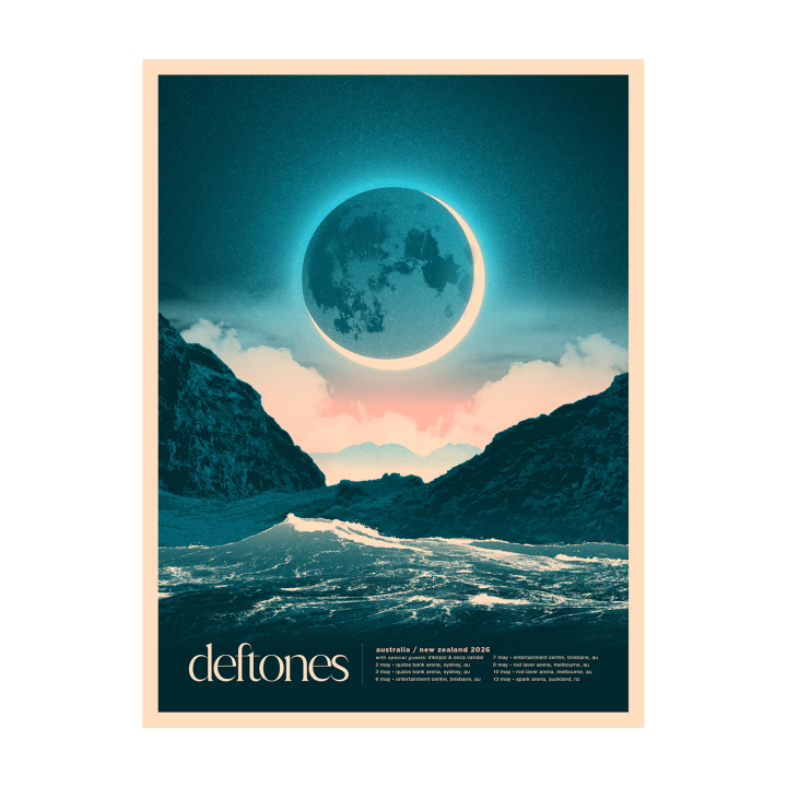 au / nz tour poster