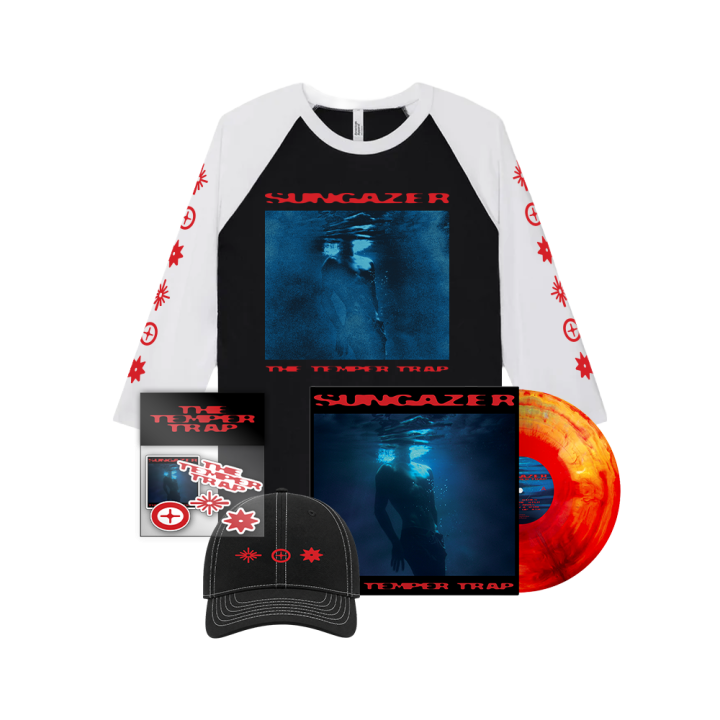 Sungazer Sunset Vinyl + Raglan Merch Pack