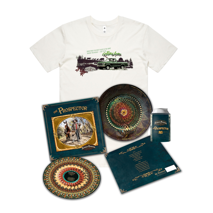 The Prospector - Picture Disc LP + Rolling Home Tshirt + Album Stubby