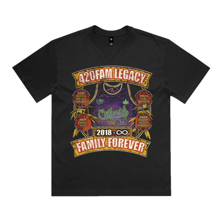420Fam Legacy Black Tshirt