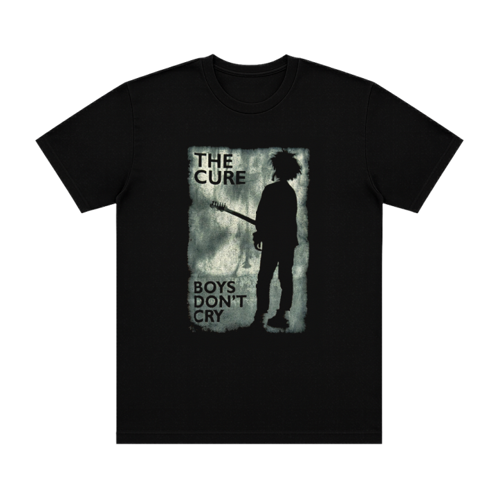 Boys Dont Cry B &amp; W Black Tshirt