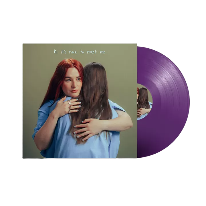 hi, it's nice to meet me Translucent Purple Vinyl