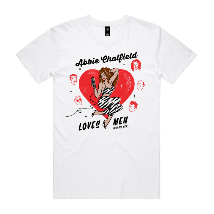 LOVES MEN TOUR WHITE TSHIRT