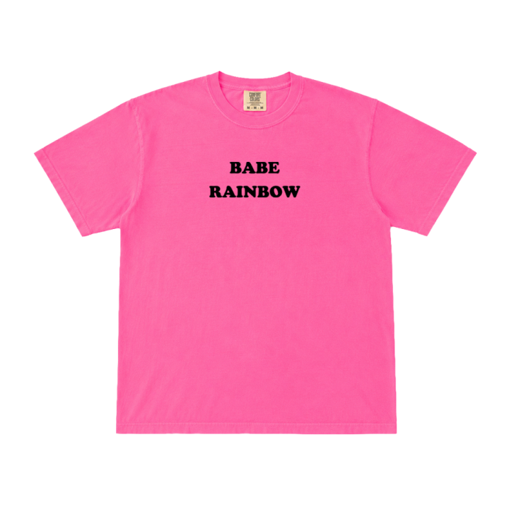 Babe Rainbow Flock Logo Tshirt