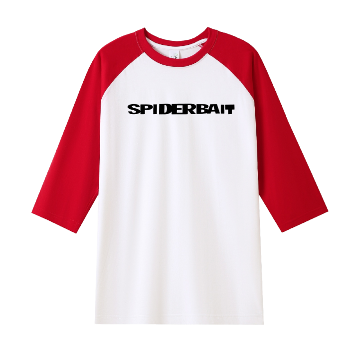 LOGO WHITE/RED BASEBALL TSHIRT