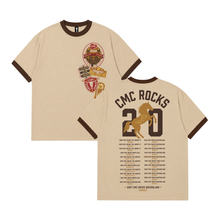 20th Anniversary Oversize Custom Tshirt