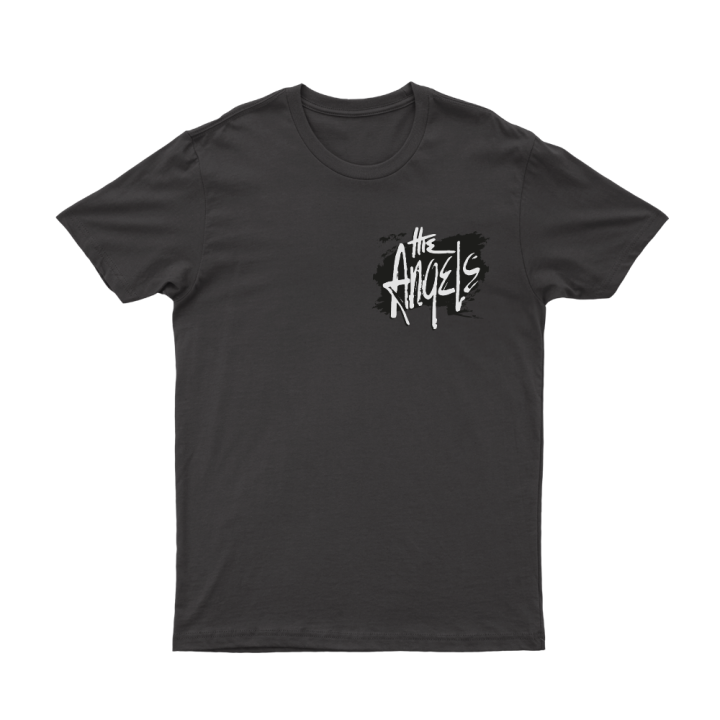 Pocket Logo/Classic Songs Logo Charcoal Tshirt