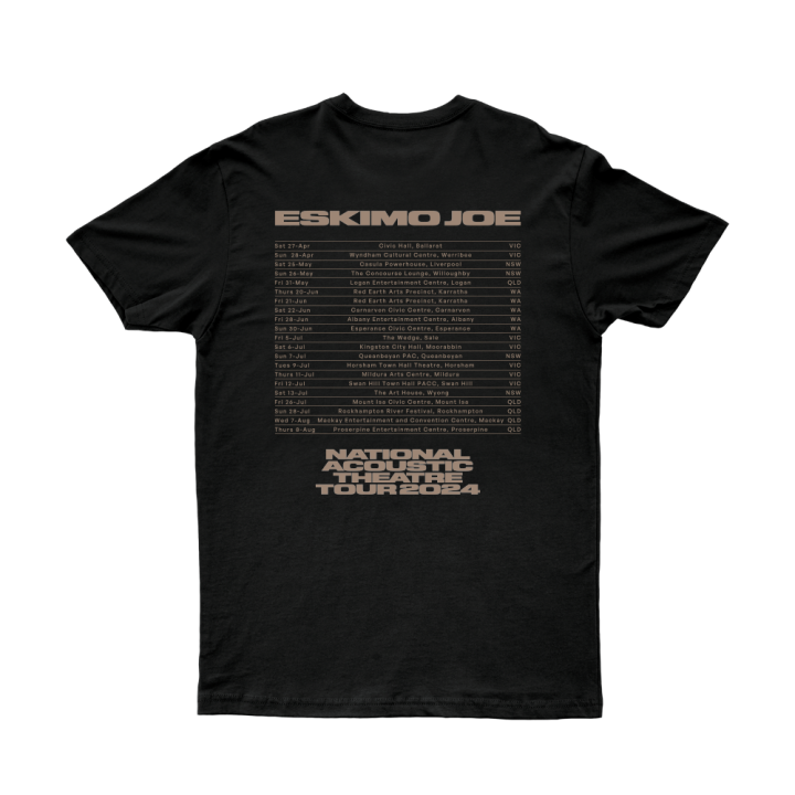 Regional Tour Black Tshirt