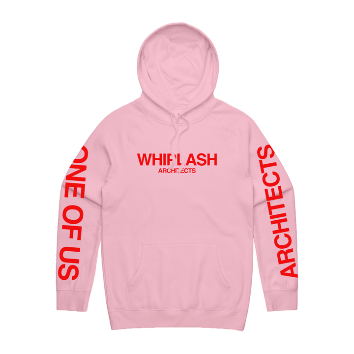 One Of Us Pink Pullover Hoodie