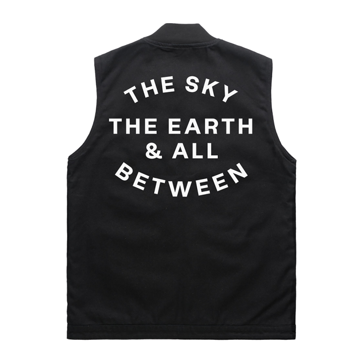 The Earth The Sky Black Vest 