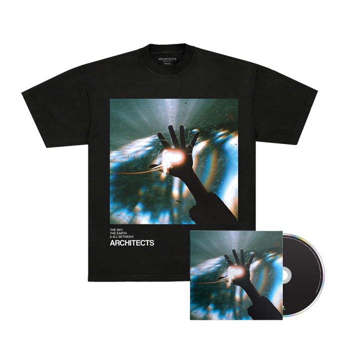 The Sky, The Earth &amp; All Between - CD + Album Tshirt