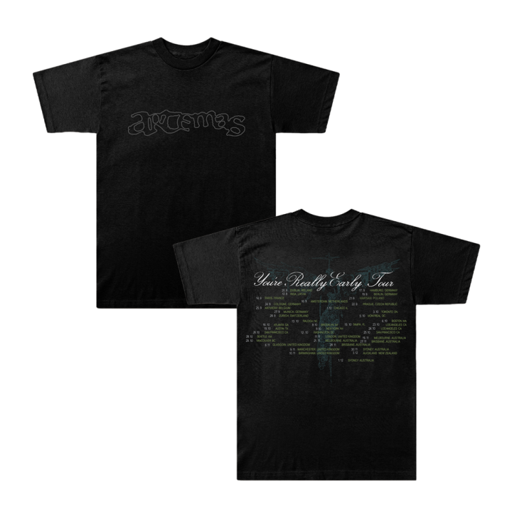 World Tour Black Tshirt