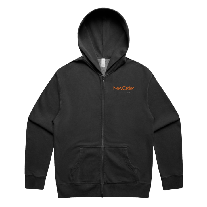 New Order Faded Grey Zip Hood