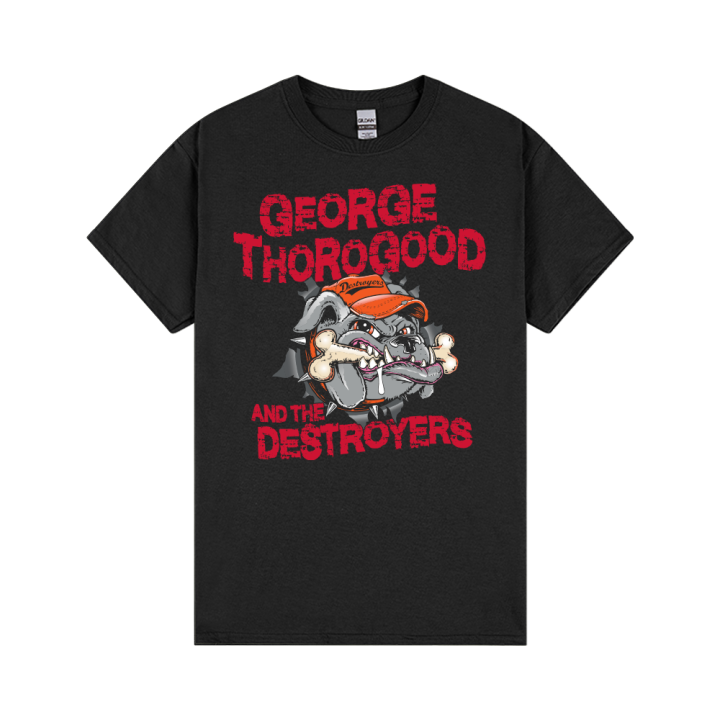 Bad To The Bone Black Tshirt