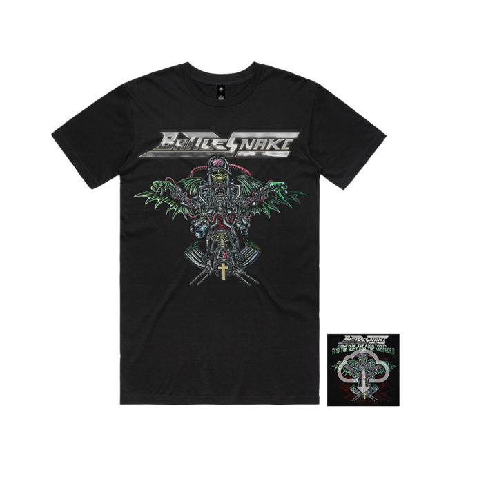 Dawn Of The Exulants Black Tshirt + Digital Download