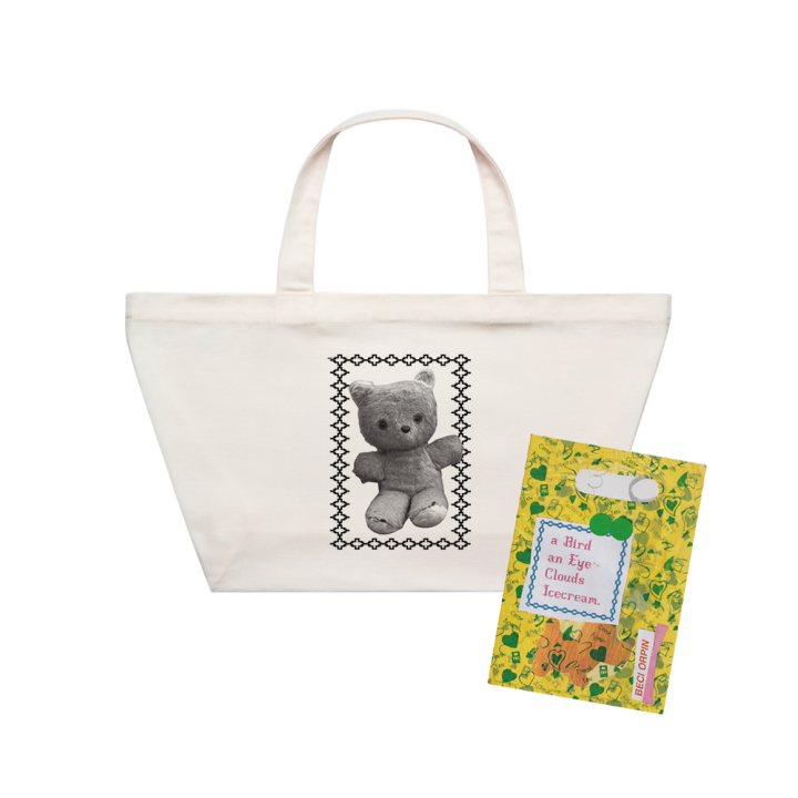 &#039;Pages of Me&#039; Zine + Teddy Oversized Natural Tote