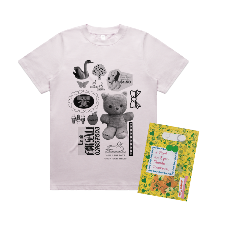 &#039;Pages of Me&#039; Zine + Collage Orchid Women&#039;s Tshirt