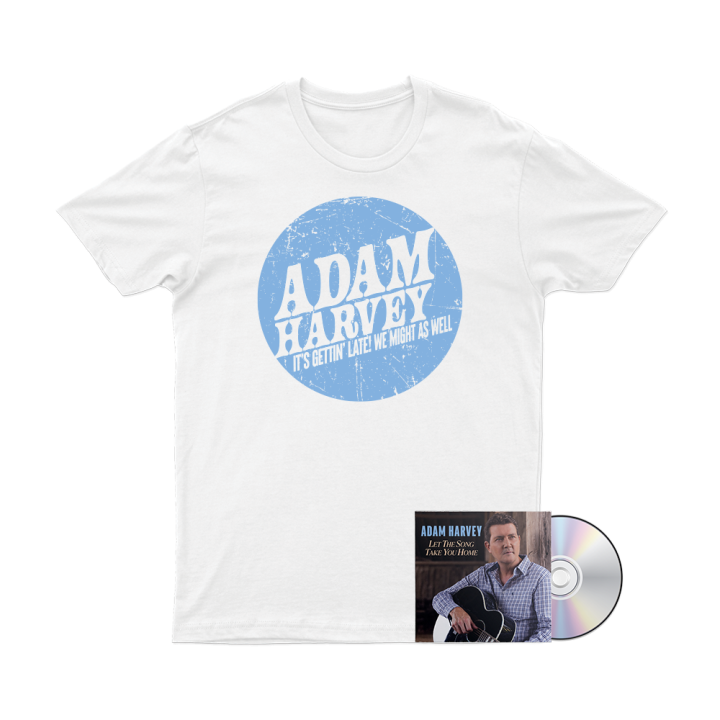 LET THE SONG TAKE YOU HOME CD/TSHIRT BUNDLE PACK