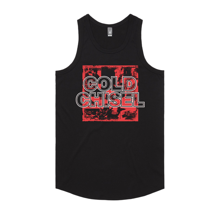 On Tour Black Singlet