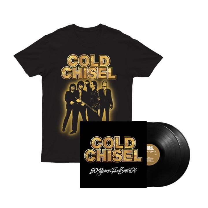 50 Years Black 2LP+ Tshirt