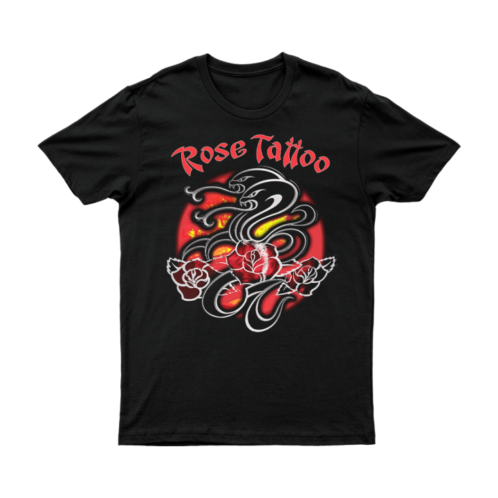 Chrome Snakes Black Tshirt