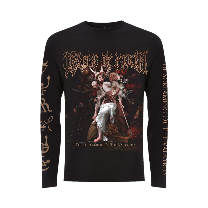 The Screaming Of The Valkyries Black Longsleeve