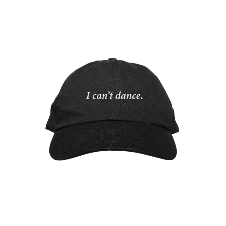 I Can&#039;t Dance Black Cap