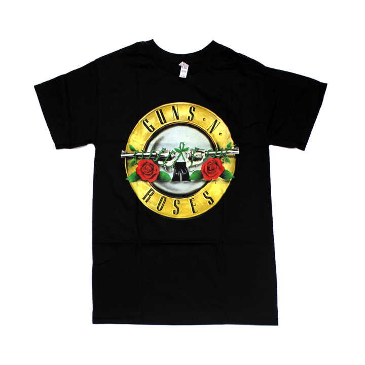 Classic Bullet Logo Black Tshirt