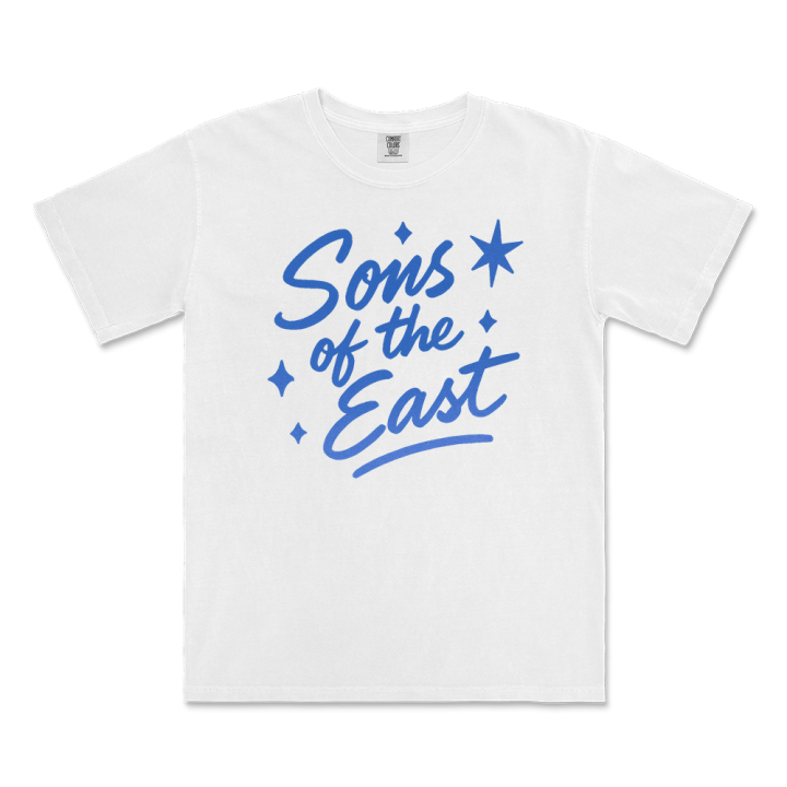 Cursive Font White Tshirt