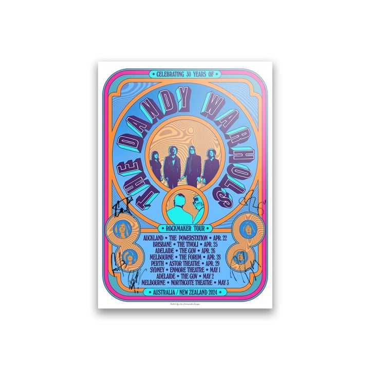 TOUR POSTER - SIGNED