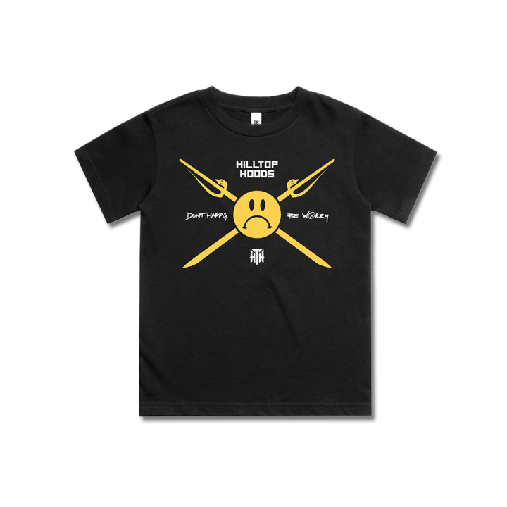 Don&#039;t Happy Be Worry Kids T-Shirt