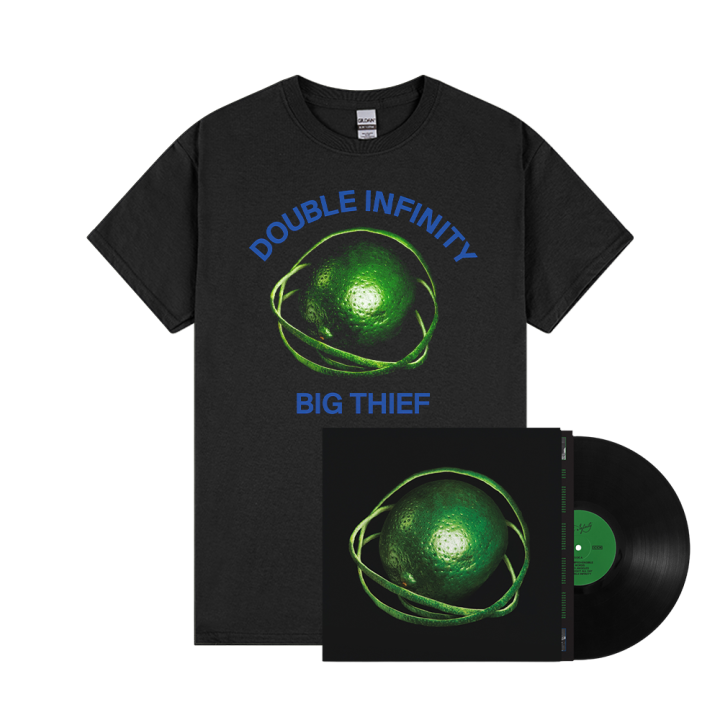 Double Infinity Black LP + Black Tshirt