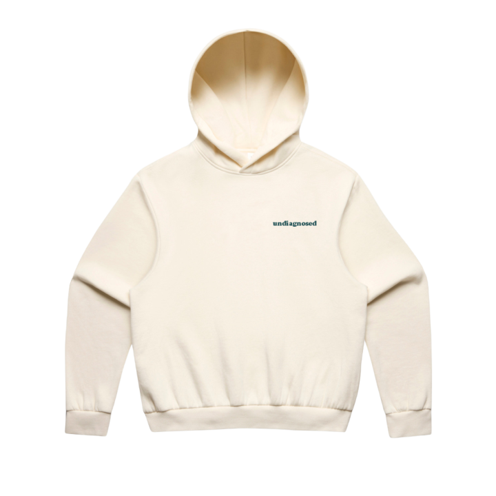 Undiagnosed Ecru Hoodie