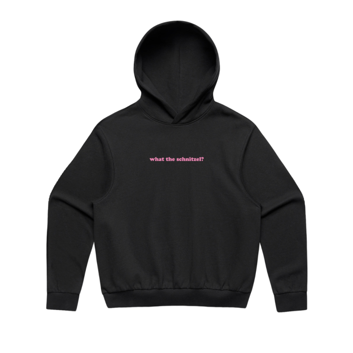 What The Schnitzel? Black Hoodie