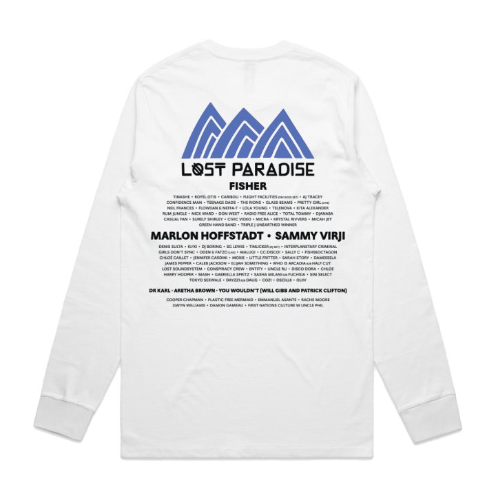 Event 24 White LongSleeve Tshirt