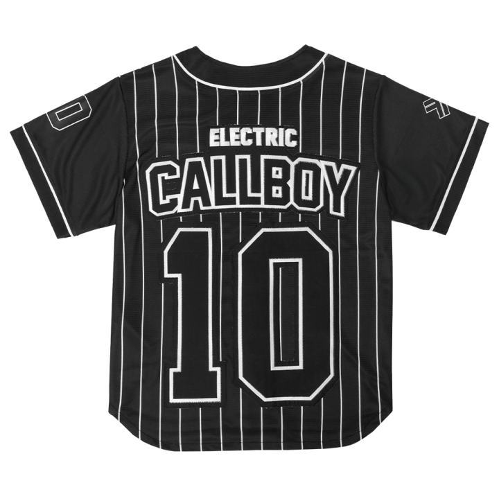 Electric Callboy Black Baseball Jersey
