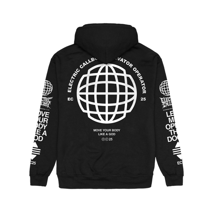 Elevator Operator Globe Hoodie