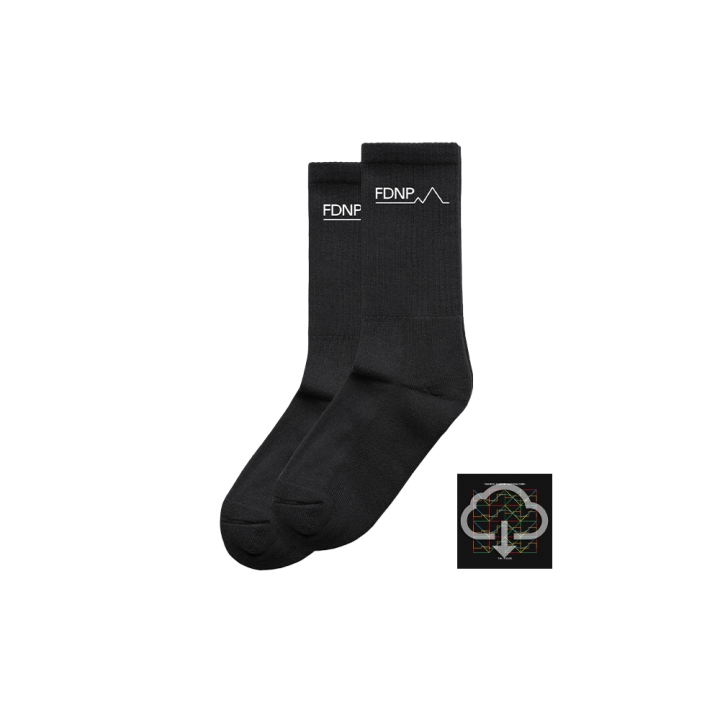 Logo Black Socks + Digital Download