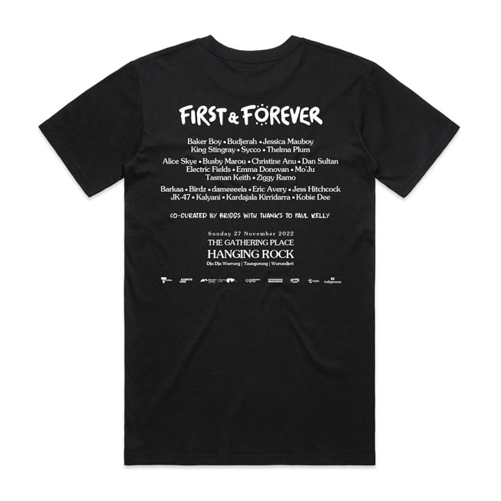 First &amp; Forever Black Event Tshirt