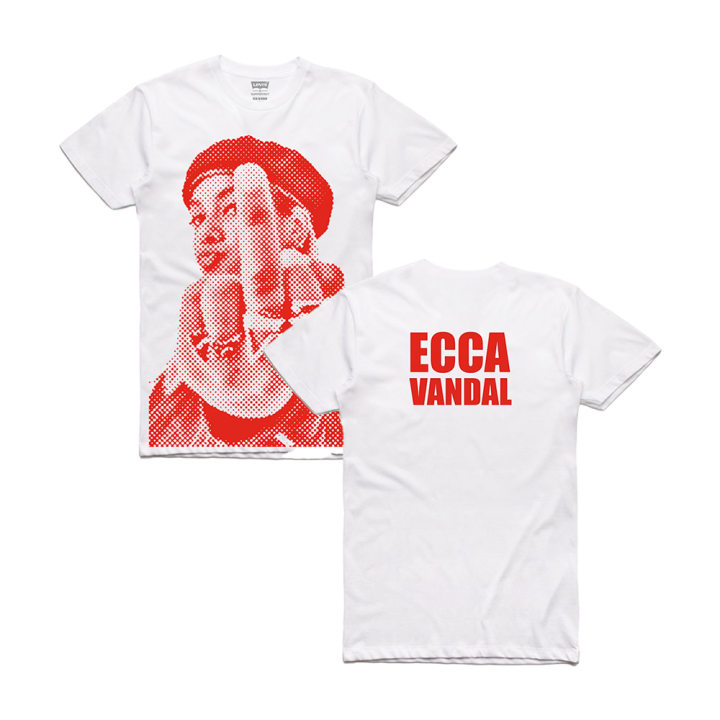 Finger White Tshirt