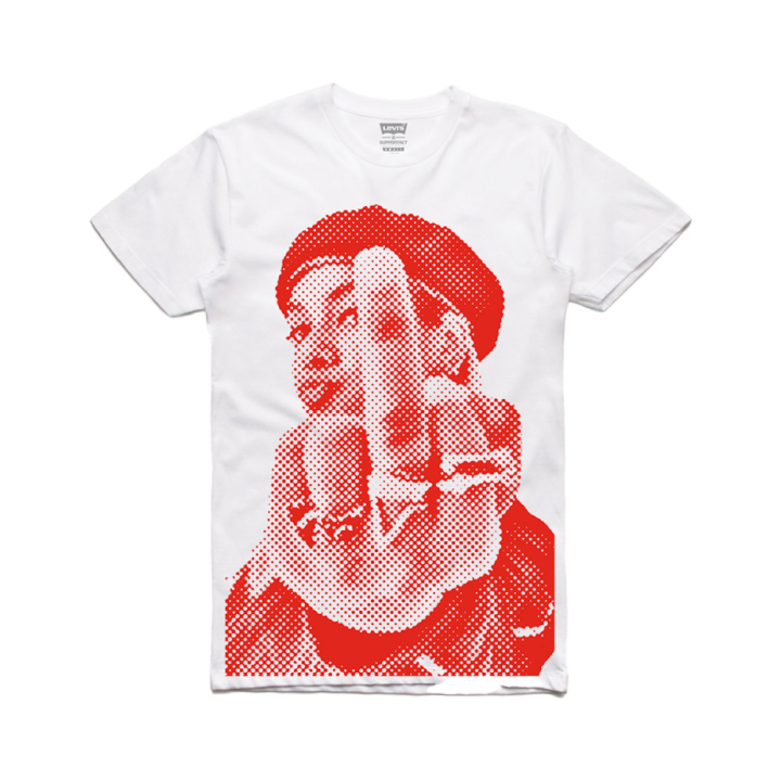 Finger White Tshirt