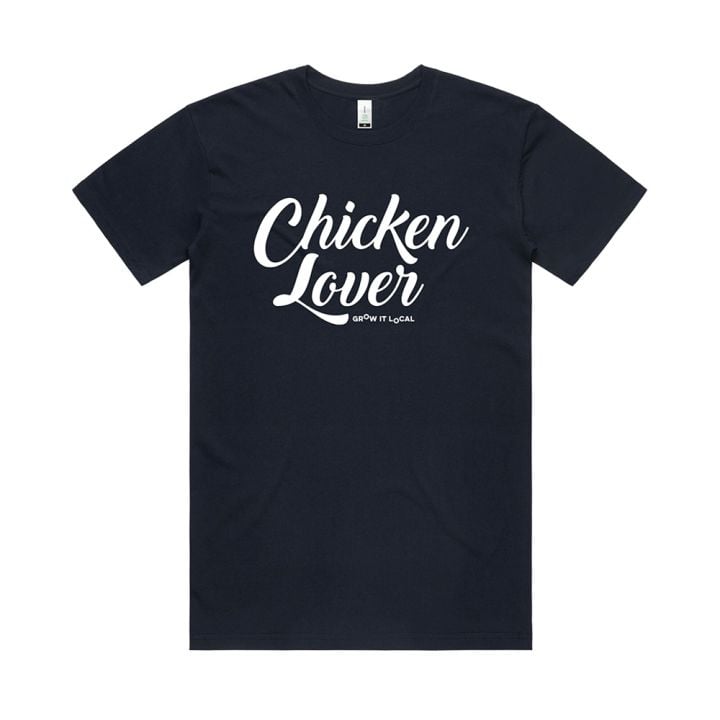 Chicken Lover Navy Unisex Tshirt