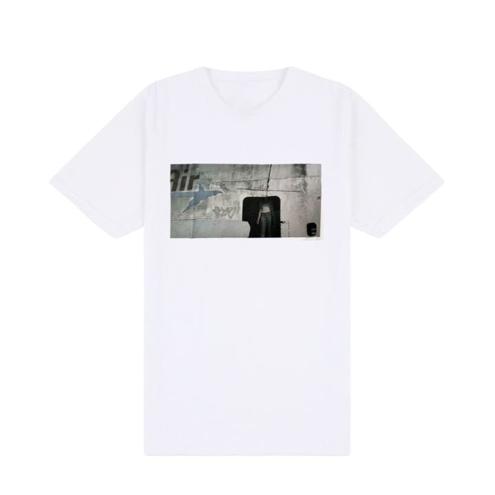 O2Sk Aeroplane Bathroom White T-shirt