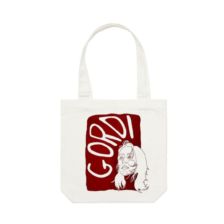 Cream Tote – Capricorn Face