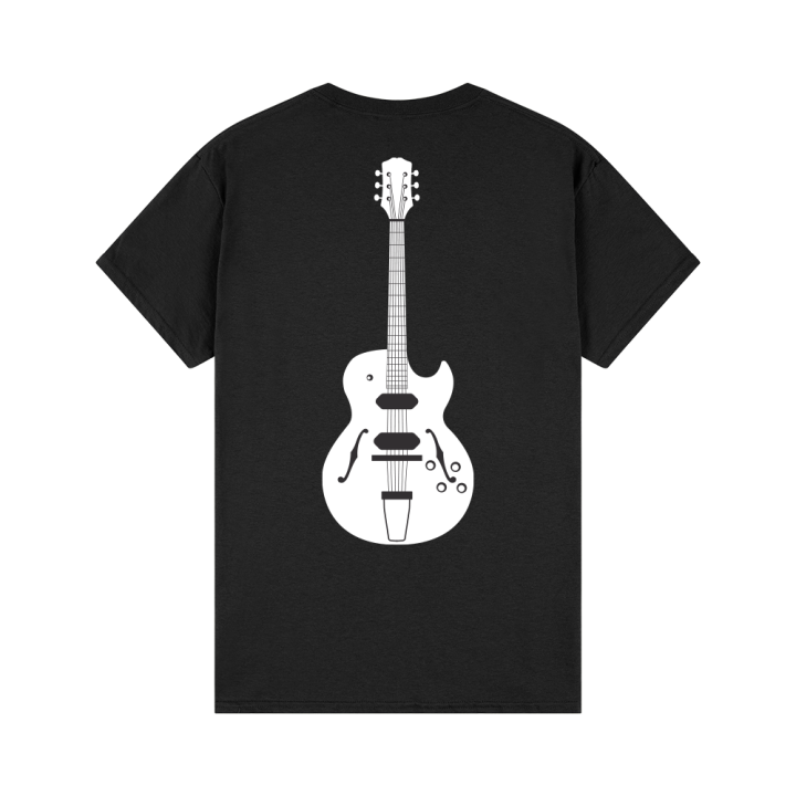 Guitar Black Tshirt