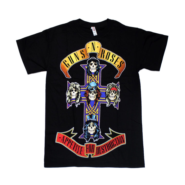 Appetite For Destruction Black Tshirt